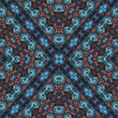 Kusursuz soyut kare deseni. Sonsuz bir arka plan. Sanat eseri. Yaratıcı desen