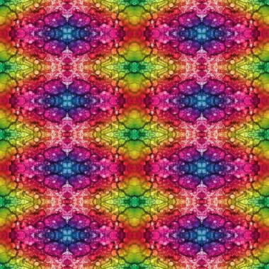 Kusursuz soyut kare deseni. Sonsuz bir arka plan. Sanat eseri. Yaratıcı desen