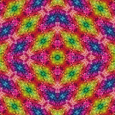 Kusursuz soyut kare deseni. Sonsuz bir arka plan. Sanat eseri. Yaratıcı desen