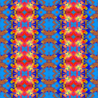 Kusursuz soyut kare deseni. Sonsuz bir arka plan. Sanat eseri. Yaratıcı desen