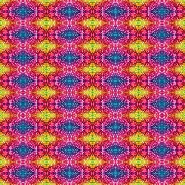 Kusursuz soyut kare deseni. Sonsuz bir arka plan. Sanat eseri. Yaratıcı desen