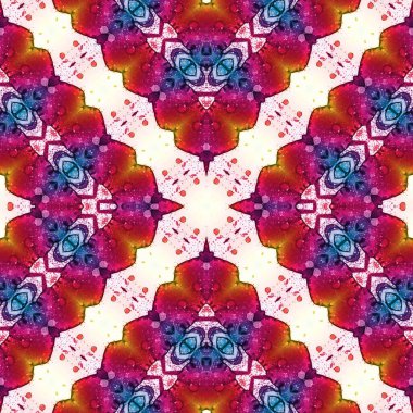 Kusursuz soyut kare deseni. Sonsuz bir arka plan. Sanat eseri. Yaratıcı desen