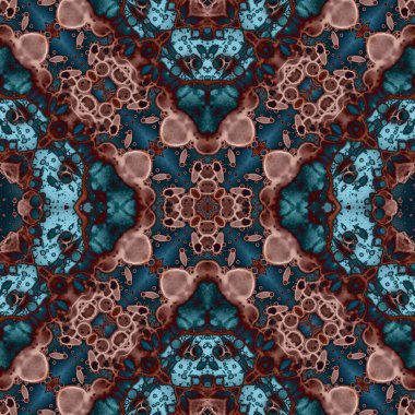 Kusursuz soyut kare deseni. Sonsuz bir arka plan. Sanat eseri. Yaratıcı desen