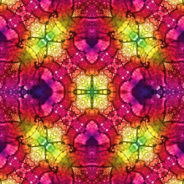 Kusursuz soyut kare deseni. Sonsuz bir arka plan. Sanat eseri. Yaratıcı desen