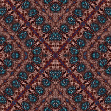 Kusursuz soyut kare deseni. Sonsuz bir arka plan. Sanat eseri. Yaratıcı desen