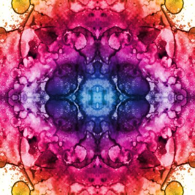 Kusursuz soyut kare deseni. Sonsuz bir arka plan. Sanat eseri. Yaratıcı desen