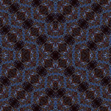 Kusursuz soyut kare deseni. Sonsuz bir arka plan. Sanat eseri. Yaratıcı desen