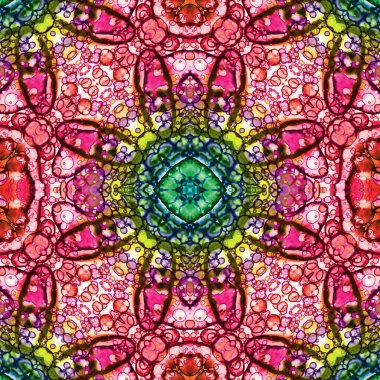 Kusursuz soyut kare deseni. Sonsuz bir arka plan. Sanat eseri. Yaratıcı desen