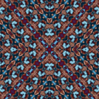 Kusursuz soyut kare deseni. Sonsuz bir arka plan. Sanat eseri. Yaratıcı desen