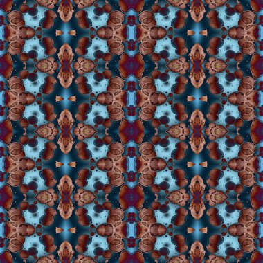 Kusursuz soyut kare deseni. Sonsuz bir arka plan. Sanat eseri. Yaratıcı desen