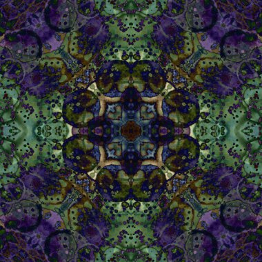 Kusursuz soyut kare deseni. Sonsuz bir arka plan. Sanat eseri. Yaratıcı desen