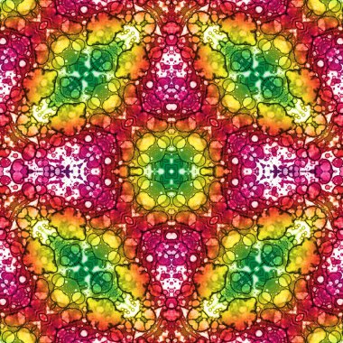 Kusursuz soyut desen. Sonsuz doku. Sanat eseri. Yaratıcı doku