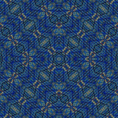 Kusursuz soyut kare deseni. Sonsuz bir arka plan. Sanat eseri. Yaratıcı desen