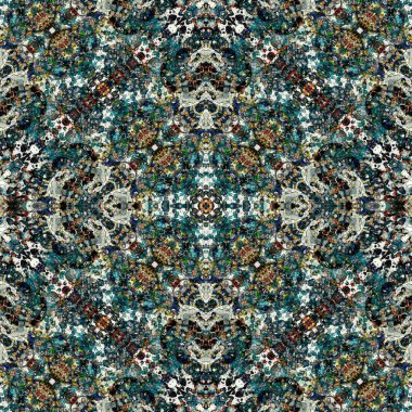 Kusursuz soyut kare deseni. Sonsuz bir arka plan. Sanat eseri. Yaratıcı desen