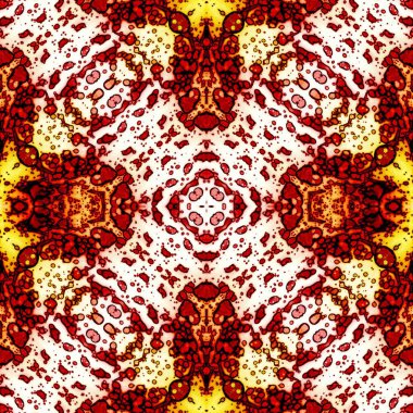 Kusursuz soyut kare deseni. Sonsuz bir arka plan. Sanat eseri. Yaratıcı desen