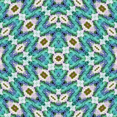 Kusursuz soyut desen. Sonsuz doku. Sanat eseri. Yaratıcı doku