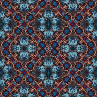 Kusursuz soyut kare deseni. Kaleydoskop deseni. Yaratıcı doku. sonsuz desen