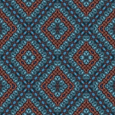 Kusursuz soyut kare deseni. Kaleydoskop deseni. Yaratıcı doku. sonsuz desen