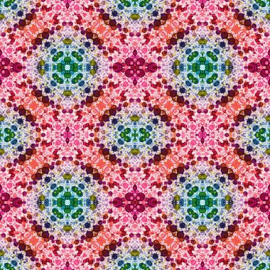 Kusursuz soyut kare deseni. Kaleydoskop deseni. Yaratıcı doku. sonsuz desen