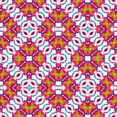 Kusursuz soyut kare deseni. Kaleydoskop deseni. Yaratıcı doku. sonsuz desen