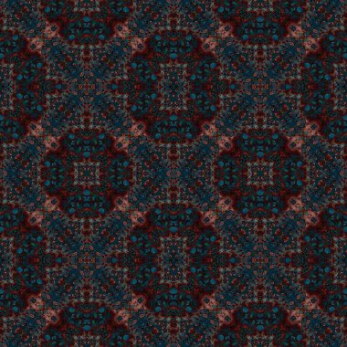 Kusursuz soyut kare deseni. Kaleydoskop deseni. Yaratıcı doku. sonsuz desen