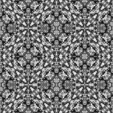 Kusursuz soyut kare deseni. Kaleydoskop deseni. Yaratıcı doku. sonsuz desen