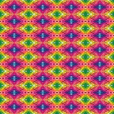 Kusursuz soyut kare deseni. Kaleydoskop deseni. Yaratıcı doku. sonsuz desen