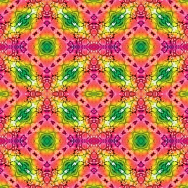 Kusursuz soyut kare deseni. Kaleydoskop deseni. Yaratıcı doku. sonsuz desen