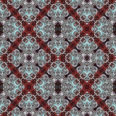 Kusursuz soyut kare deseni. Kaleydoskop deseni. Yaratıcı doku. sonsuz desen