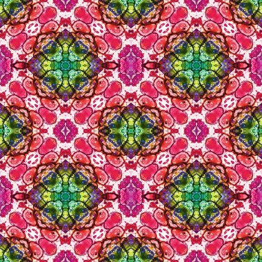 Kusursuz soyut kare deseni. Kaleydoskop deseni. Yaratıcı doku. sonsuz desen