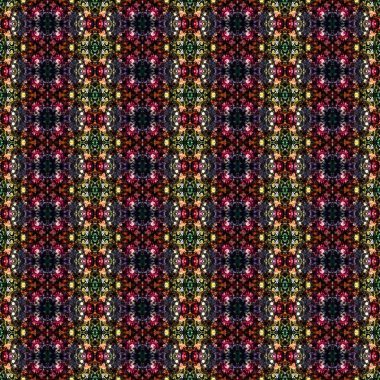 Kusursuz soyut kare deseni. Kaleydoskop deseni. Yaratıcı doku. sonsuz desen