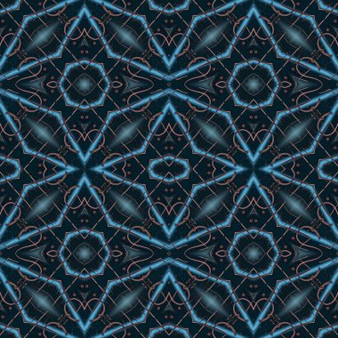 Kusursuz soyut kare deseni. Kaleydoskop deseni. Yaratıcı doku. sonsuz desen