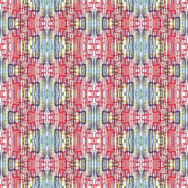 Kusursuz soyut kare deseni. Kaleydoskop deseni. Yaratıcı doku. sonsuz desen