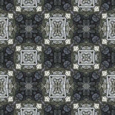 Kusursuz soyut kare deseni. Kaleydoskop deseni. Yaratıcı doku. sonsuz desen