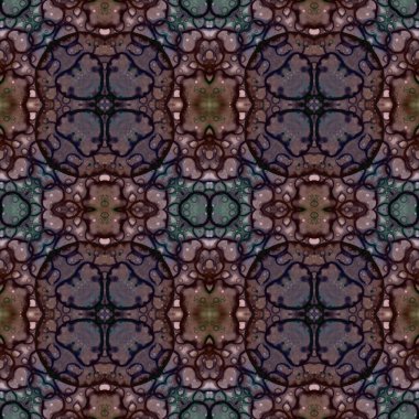 Kusursuz soyut kare deseni. Kaleydoskop deseni. Yaratıcı doku. sonsuz desen