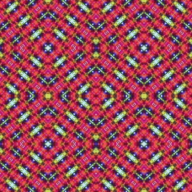 Kusursuz soyut kare deseni. Kaleydoskop deseni. Yaratıcı doku. sonsuz desen