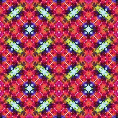 Kusursuz soyut kare deseni. Kaleydoskop deseni. Yaratıcı doku. sonsuz desen