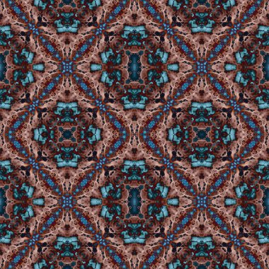 Kusursuz soyut kare deseni. Kaleydoskop deseni. Yaratıcı doku. sonsuz desen