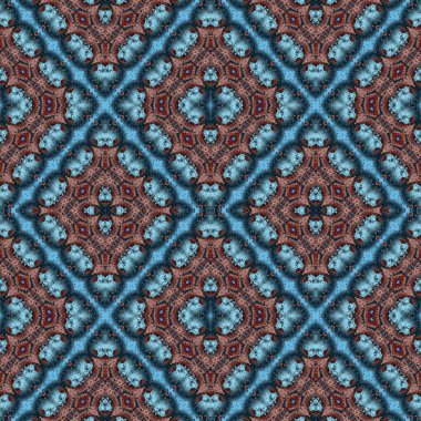 Kusursuz soyut kare deseni. Kaleydoskop deseni. Yaratıcı doku. sonsuz desen