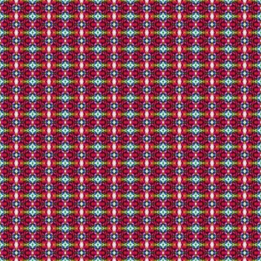 Kusursuz soyut kare deseni. Kaleydoskop deseni. Yaratıcı doku. sonsuz desen