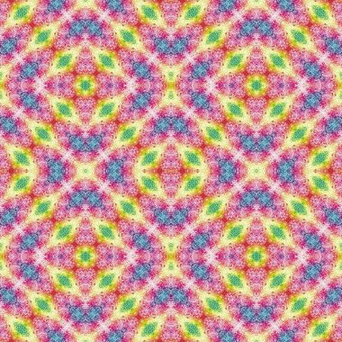 Kusursuz soyut kare deseni. Kaleydoskop deseni. Yaratıcı doku. sonsuz desen