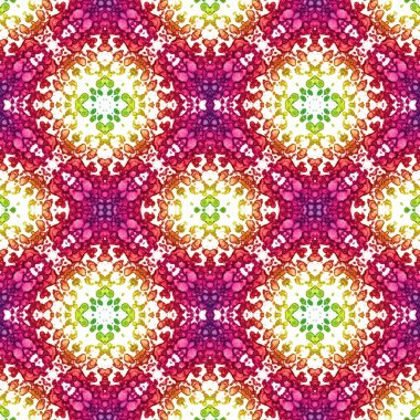 Kusursuz soyut kare deseni. Kaleydoskop deseni. Yaratıcı doku. sonsuz desen