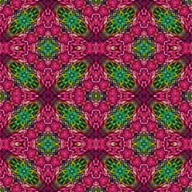 Kusursuz soyut kare deseni. Kaleydoskop deseni. Yaratıcı doku. sonsuz desen