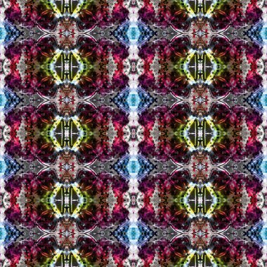 Kusursuz soyut kare deseni. Kaleydoskop deseni. Yaratıcı doku. sonsuz desen