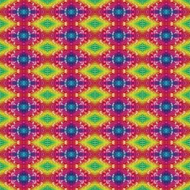 Kusursuz soyut kare deseni. Kaleydoskop deseni. Yaratıcı doku. sonsuz desen