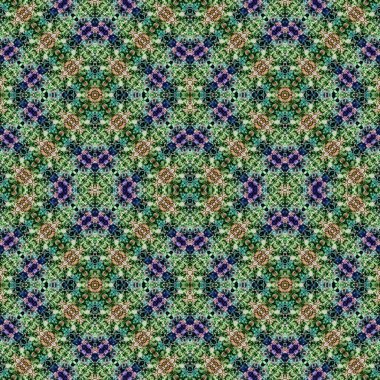 Kusursuz soyut kare deseni. Kaleydoskop deseni. Yaratıcı doku. sonsuz desen