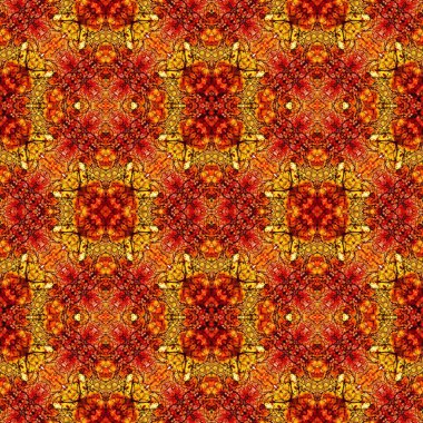 Kusursuz soyut kare deseni. Kaleydoskop deseni. Yaratıcı doku. sonsuz desen