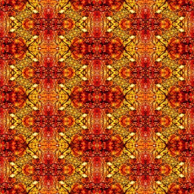 Kusursuz soyut kare deseni. Kaleydoskop deseni. Yaratıcı doku. sonsuz desen