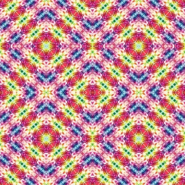 Kusursuz soyut kare deseni. Kaleydoskop deseni. Yaratıcı doku. sonsuz desen