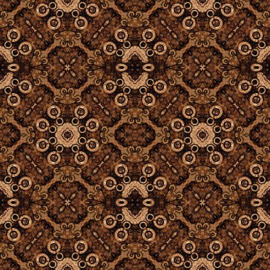 Kusursuz soyut kare deseni. Kaleydoskop deseni. Yaratıcı doku. sonsuz desen